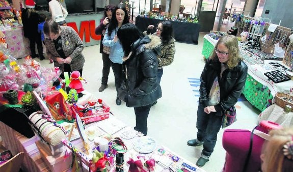 Mercadillo en el Museo de la Siderurgia