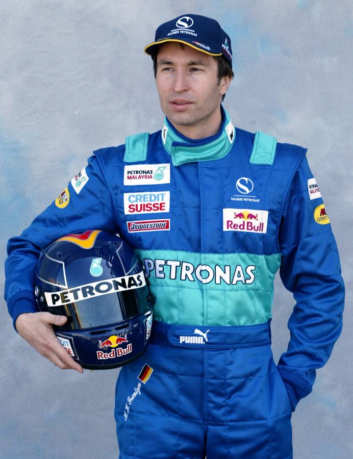 Heinz-Harlad Frentzen, en su época como piloto de F-1