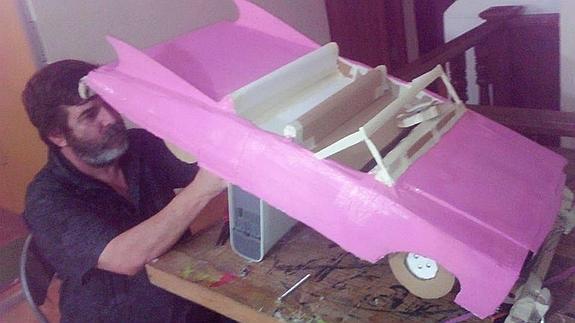 Luis Ania, en México.