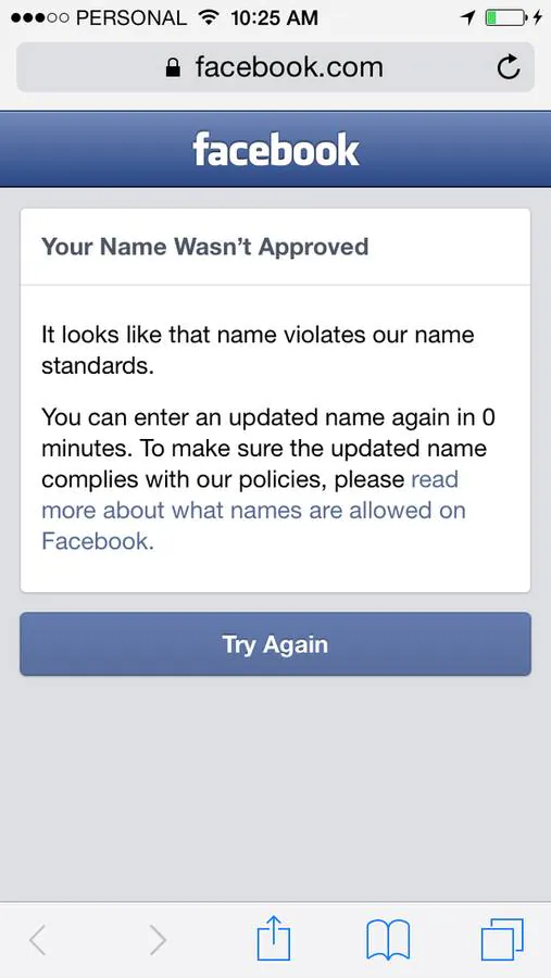 Facebook le bloqueó la cuenta porque su apellido es "ofensivo"
