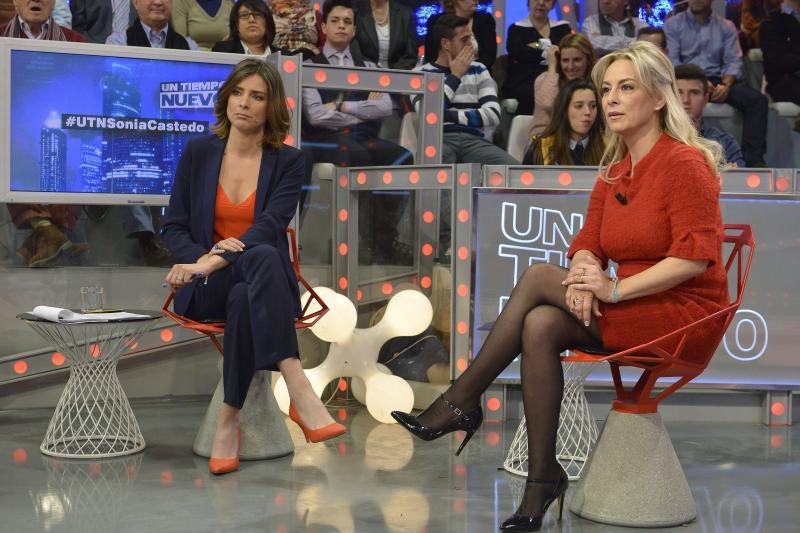 Sonia Castado, el pasado sábado, durante una entrevista en 'Un tiempo nuevo'.