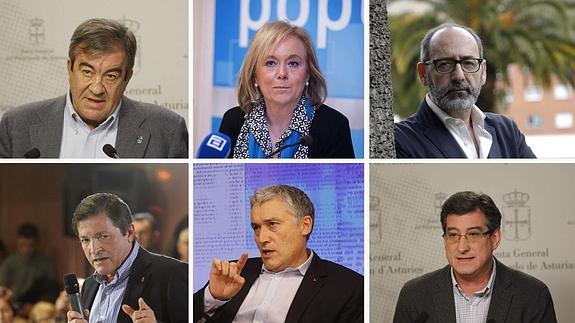 La política asturiana, con poco banquillo