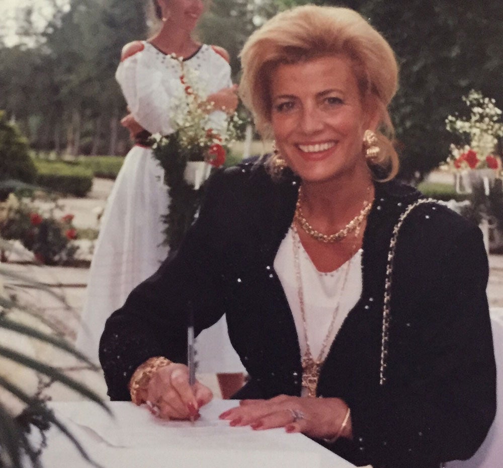 María Ángeles Pérez, en una imagen de los años 90. 