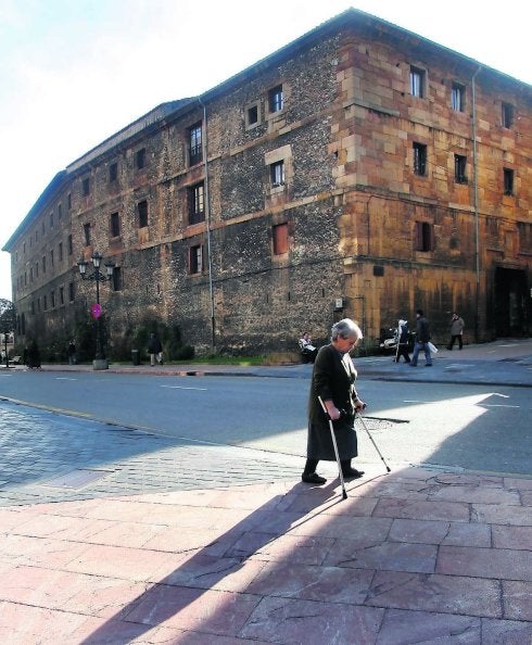 El monasterio donde se podría albergar el albergue. 