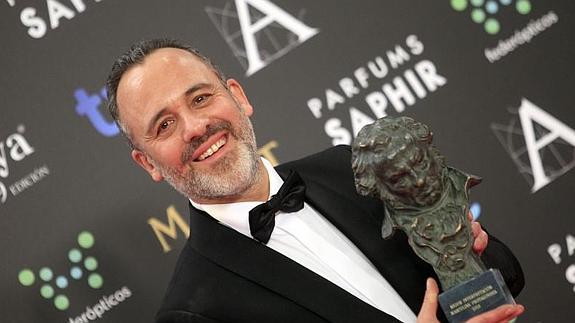 Javier Gutiérrez, mejor actor por 'La isla mínima'.