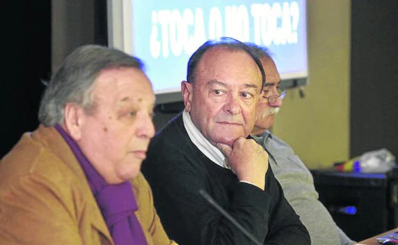 Prendes Quirós, Alejandro Villa y José Luis Iglesias. 
