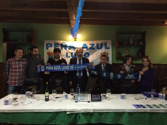 La Peña Azul de Lugo de Llanera celebra su 15 aniversario