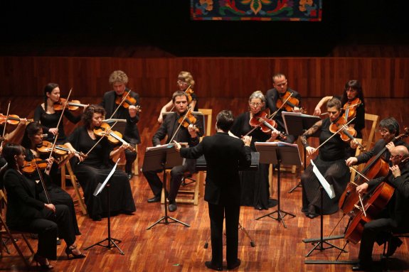 El concierto de la orquesta de Auvergne. 