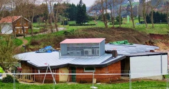 En la imagen, el módulo que alberga el sistema de extracción. :: E.C.