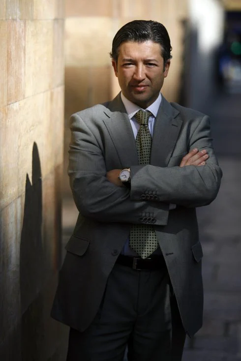 Alberto Zurrón, abogado del demandante. 