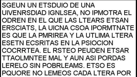 Nuestros cerebros pueden leer hasta 1.000 palabras por minuto