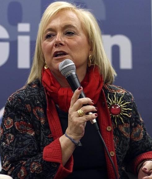 La presidenta del PP de Asturias, Mercedes Fernández.