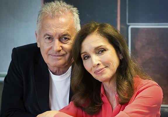 Víctor Manuel y Ana Belén, en la sesión de fotos que concedieron para esta entrevista.