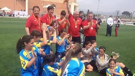 Asturias, campeona de España de Selecciones Autonómicas Femeninas de Fútbol 8