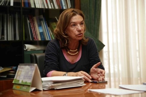 Dolores Álvarez Campillo, candidata del PSOE a la Junta por la comarca oriental. 