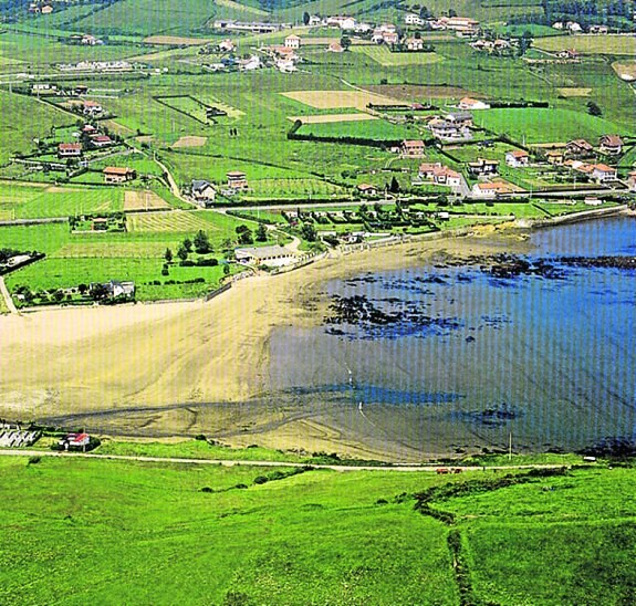 Vista general de la playa donde se desarrollará el proyecto.