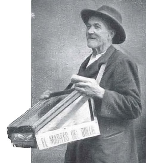 Un pregonero durante medio siglo