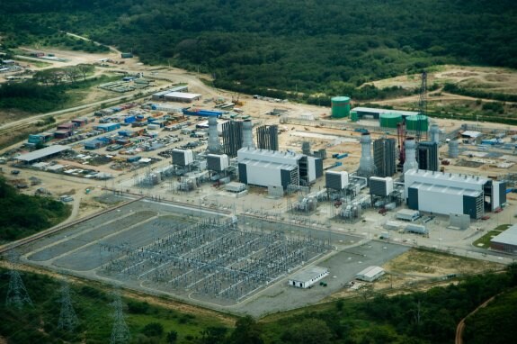 La central de Termocentro, que Duro Felguera está construyendo en Venezuela. 