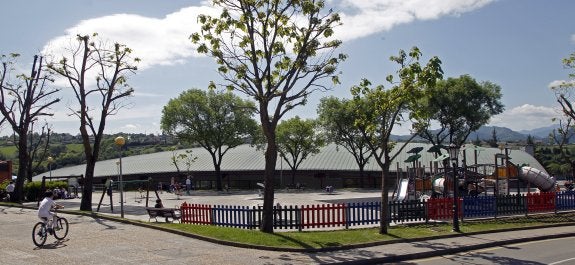 Una vista de las instalaciones del Palacio de los Niños, situadas en el parque de Invierno. 