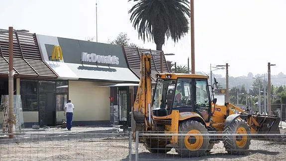 Instalaciones del nuevo McDonald’s Oasis, que abrirá sus puertas el próximo 30 de junio. 