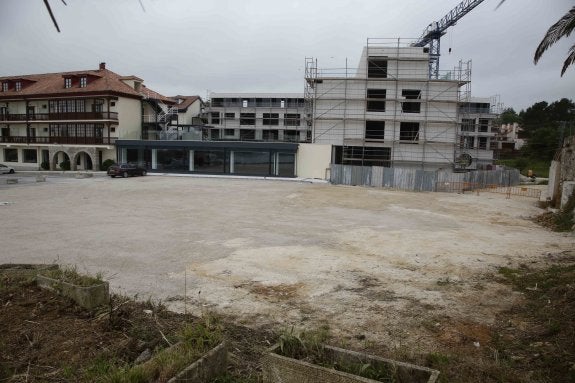 Las nuevas instalaciones del hotel Kaype en el día de ayer. 