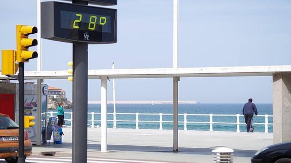 Las temperaturas máximas irán en ascenso a partir de hoy.