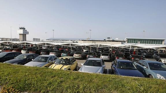 Rebajas en el parking del aeropuerto