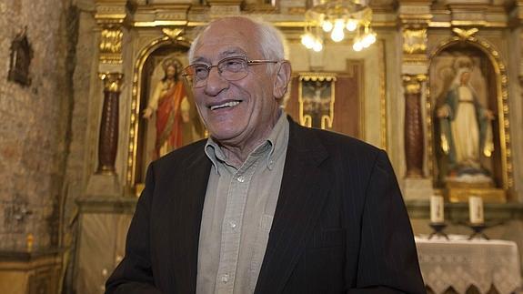 El párroco José Manuel FeitoMarieta