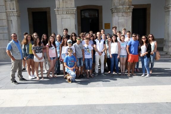 Visita de alumnos de Miranda de Douro