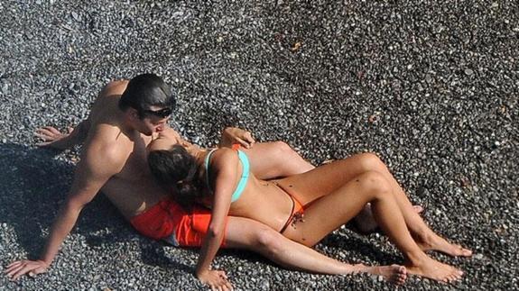 Bradley Cooper e Irina Shayk, en la costa italiana. 