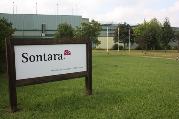 Planta de Sontara ubicada en las instalaciones de DuPont en el Valle de Tamón.