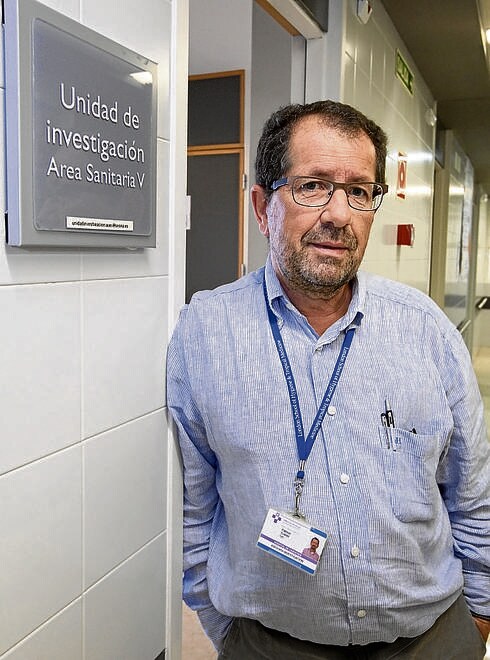 El epidemiélogo Patricio Suárez Gil, responsable de la Unidad de Investigación del Área Sanitaria V.