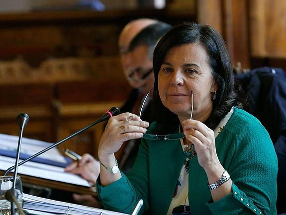 La consejera de Desarrollo Rural, María Jesús Álvarez.