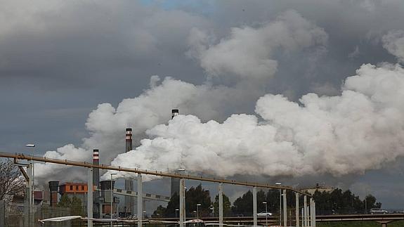 Baterías de coque en Avilés. 
