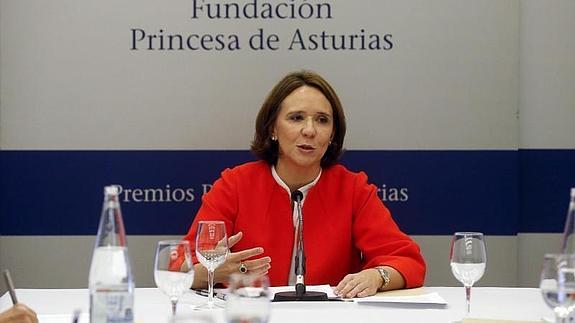 Teresa Sanjurjo, directora de la Fundación Princesa de Asturias