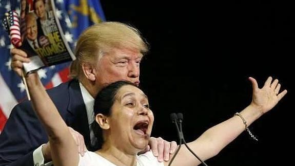 Myriam Witcher, la fan colombiana de Donald Trump