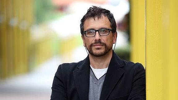 Roger Campione, ayer, en Oviedo.