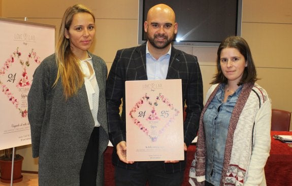 Carmen López, Jesús Martínez y Alejandra Rodríguez. 