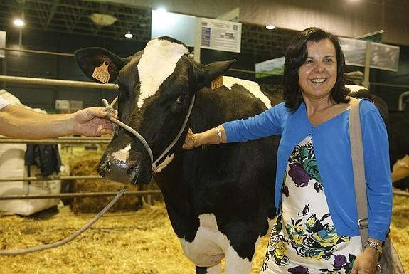 María Jesús Álvarez en Agropec. 