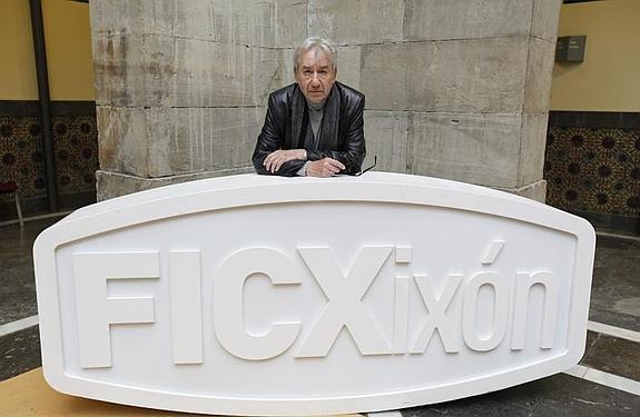 José Sacristán, hoy, en el FICX.