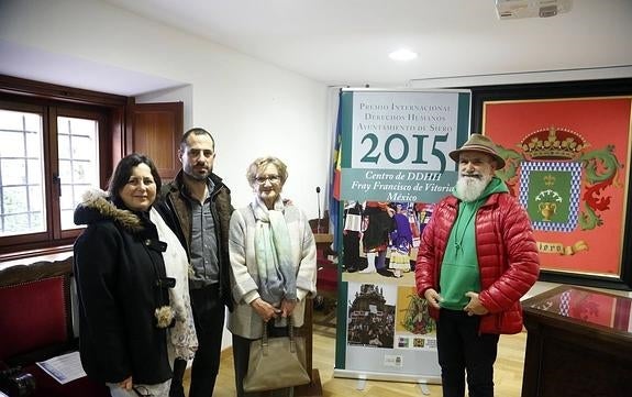 La presentación de ayer del Premio Internacional Derechos Humanos de Siero. 