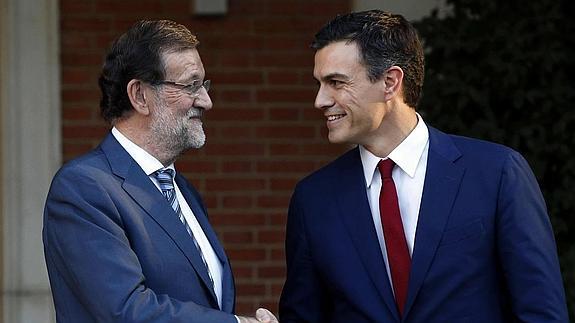 Rajoy y Sánchez, cara a cara esta noche. 