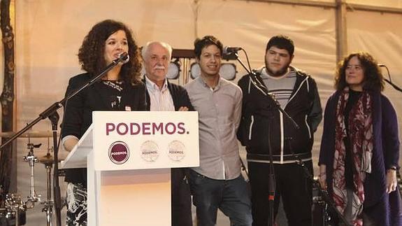 Podemos, en Cangas de Onís