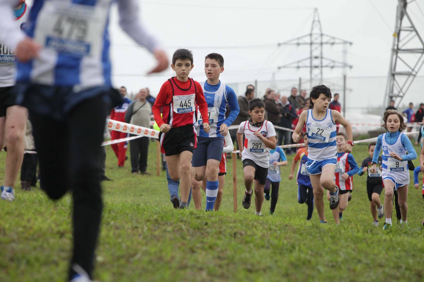 Una de las pruebas infantiles celebradas en el pasado cross 