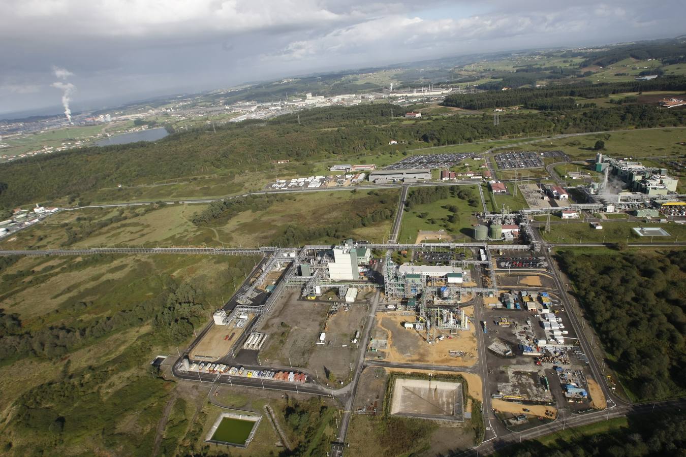 La factoría de Dupont en Tamón, Carreño.