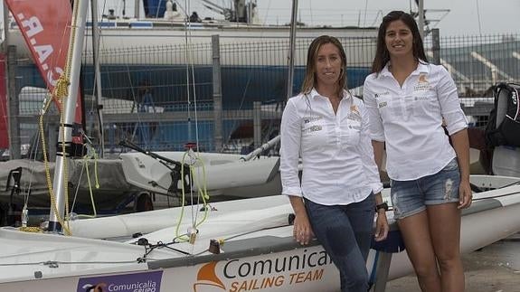 Ángela Pumariega y Patricia Cantero. 