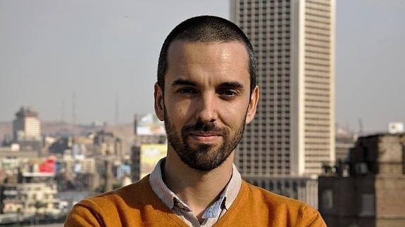 Jorge Fuentelsaz Franganillo, en El Cairo.