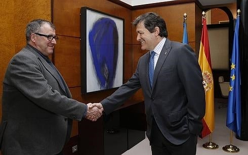 Simón Guardado y Javier Fernández. 