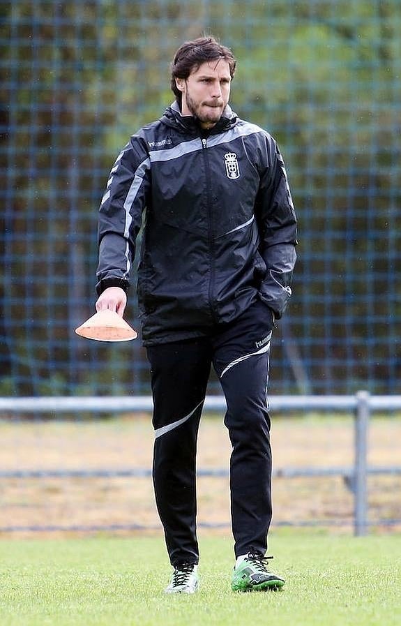 El técnico Generelo, en el último entrenamiento. 