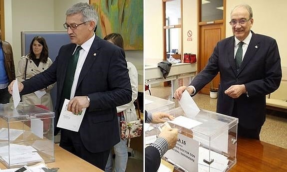 José Muñiz y Santiago García Granda se juegan hoy el Rectorado